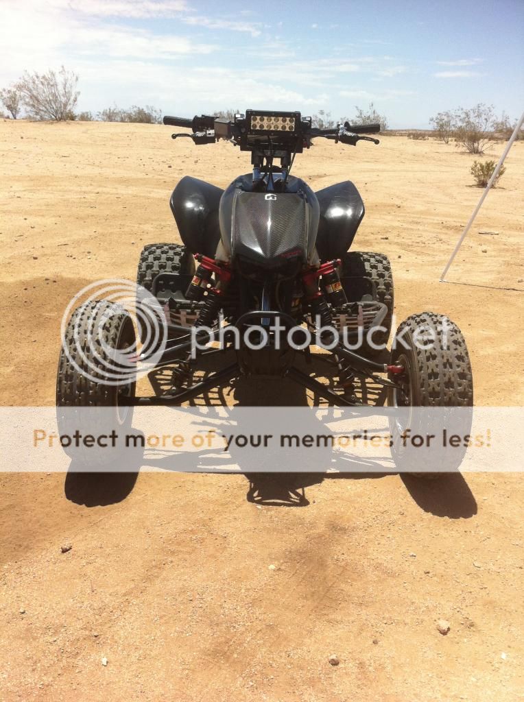 LED light bar for '05 Honda TRX 450R